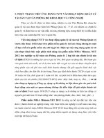 Ứng dụng CNTT trong quản lý tài sản tại bộ KHCN 