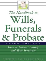 Will funerals and probate 3rd 
