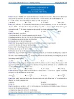 Luyen thi dai hoc vat ly   20 de thi so 20 nam 2012 phan2 