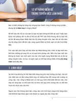 12 kỹ năng mềm cần thiết để được các công ty nhật săn đón