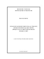 Sử dụng bài tập để phát triển năng lực tính toán cho học sinh trong dạy học chương Tính quy luật của hiện tượng di truyền – Sinh học 12 THPT