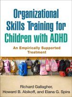Organizational skills training for children with ADHD