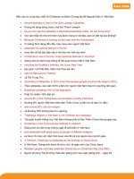 Mẫu câu từ vựng tiếng anh hay nhất về giáng sinh và tết nguyên đán