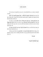 Nghiên cứu ảnh hưởng của nút khuyết lên tính chất nhiệt động của hợp kim xen kẽ tam nguyên với cấu trúc lập phương tâm diện ở áp suất không