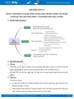 Cảm nhận vẻ đẹp hình tượng sông Hương trong tác phẩm Ai đã đặt tên cho dòng sông