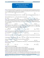 Luyen thi dai hoc vat ly   20 de thi so 20 nam 2012 phan1 