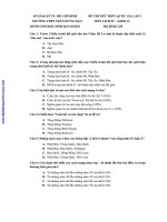 Bộ 28 đề thi thử THPT quốc gia năm 2017 các trường trên cả nước môn LỊCH sử có đáp án