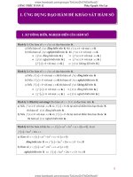 FULL CÔNG THỨC TOÁN 12, NGUYỄN văn lực