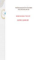 Sinh lý thực vật  Quang hợp