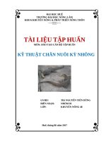 TẬP HUẤN   kỳ NHÔNG