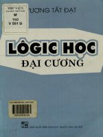 Logic học đại cương  vương tất đạt 