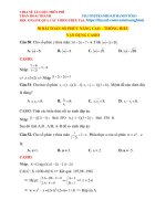 50 bài TOÁN CASIO SỐ PHỨC NÂNG CAO