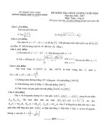 Đề kiểm tra học kì 2 môn toán 11 tỉnh bắc ninh năm học 2016   2017(có đáp án)