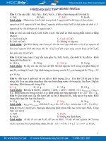 Phương pháp tính nhẩm trong giải toán Hóa học