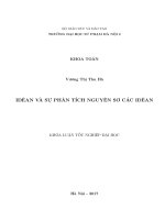 Iđêan và sự phân tích nguyên sơ các iđêan