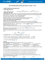 Bài tập Điện phân trong đề thi ĐH  CĐ 2007  2017 có lời giải chi tiết