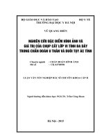 Nghiên cứu đặc điểm hình ảnh và giá trị của chụp cắt lớp vi tính đa dãy trong chẩn đoán u thân và đuôi tụy ác tính 