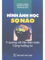 Hình ảnh học sọ não – x quang cắt lớp điện toán cộng hưởng từ 