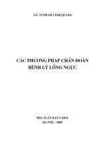 Giáo trình bệnh học ngoại khoa (lồng ngực, tim mạch, tuyến giáp) 