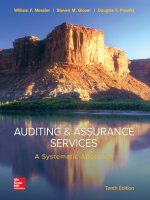 Auditing and assurance services a systematic approach 10th prawit