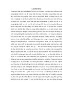 Đồ án xây dựng quy trình công nghệ để xử lý nhiệt nóng, bụi hơi khí độc