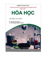 50 câu hỏi vô cơ chinh phục điểm 7,8,9 có lời giải chi tiết