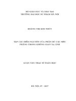 Tập các điểm nguyên của phần bù các siêu phẳng trong không gian xạ ảnh 