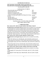 Kết quả bầu cử hội đồng khóa 9