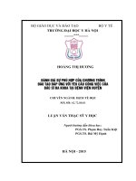 Đánh giá sự phù hợp của chương trình đào tạo đáp ứng với yêu cầu công việc của bác sĩ đa khoa tại bệnh viện huyện 