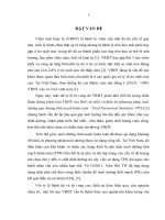 Đánh giá kết quả nuôi dưỡng tĩnh mạch ở trẻ sơ sinh non tháng viêm ruột hoại tử