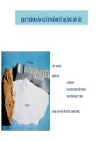 quy trình sản xuất nhôm từ quặng bauxite