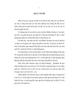 Đặc điểm lâm sàng, xquang và kết quả điều trị tủy răng hàm lớn thứ nhất hàm dưới có sử dụng hệ thống trâm wave one