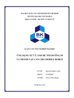 Ung dung xu ly anh vao mobile robot