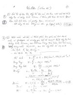 Bài tập cơ học đá  Thầy Trường Sơn  Bách Khoa Tp. Hồ Chí Minh