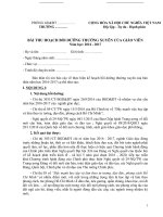 bài thu hoạch bồi dưỡng thường xuyên năm 2017