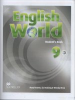 english world 9 student book
