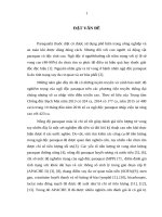 Đánh giá giá trị của thang điểm APACHE II, SOFA và một số yếu tố khác trong tiên lượng tử vong ở bệnh nhân ngộ độc cấp paraquat