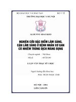 Nghiên cứu đặc điểm lâm sàng, cận lâm sàng ở bệnh nhân xơ gan có nhiễm trùng dịch màng bụng