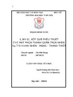 Đánh giá kết quả phẫu thuật cắt một phần thanh quản trên nhẫn và tạo hình nhẫn   móng   thanh thiệt