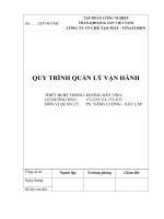 Quy trình vận hành đường dây 35kv