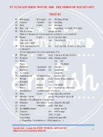 Từ vựng hay đề thi toeic thật IIG 2017