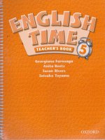English time 5 teachers book 