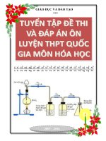 Tuyển tập 50 đề thi thử THPT quốc gia ôn luyện môn hóa học đầy đủ kiến thức 11 và 12 có đáp án