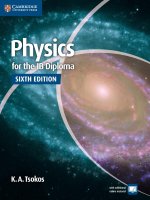 Physics for the IB diploma 6th