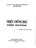 Triệu chứng học nội khoa – đh y dược TPHCM 