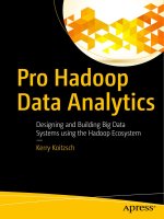 pro hadoop data analytics 