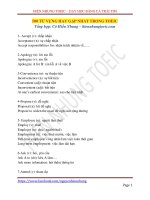 500 TỪ VỰNG HAY GẶP NHẤT TRONG ĐỀ THI TOEIC THẬT IIG 2017