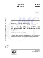 ISO TS 16949 2009 Quality management systems