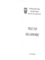 Thực tập hóa sinh học