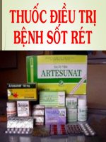 Thuốc điều trị bệnh sốt rét